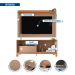 Rack com Painel Extensível até 65 Polegadas Mondrian 1 Porta 1 Gaveta Capuccino e Freijó