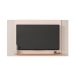 Rack com Painel Extensível até 65 Polegadas Mondrian 1 Porta Off White e Freijó