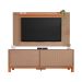 Rack com Painel Extensível até 65 Polegadas Mondrian 2 Portas Capuccino e Freijó