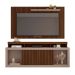 Rack com Painel Ripado para TV até 60 Polegadas New Oscar Havana e Fendi