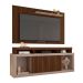Rack com Painel Ripado para TV até 60 Polegadas New Oscar Havana e Fendi