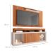 Rack com Painel para TV até 60 Polegadas Requinte Freijó e Off White