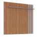 Rack com Painel para TV até 65 Polegadas Valencia Mel e Fendi 180 cm