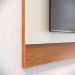 Rack com Painel para TV até 75 Polegadas Santorini 4 Portas Off White e Freijó