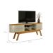 Rack para TV até  75 Polegadas Valência 2 Portas Cumaru e Opala 183 cm