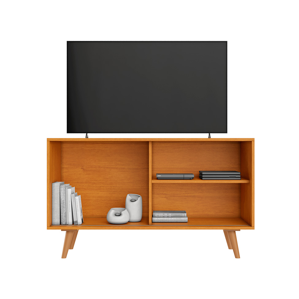 Rack para TV até 43 Polegadas Carinho 1 PT Cinamomo