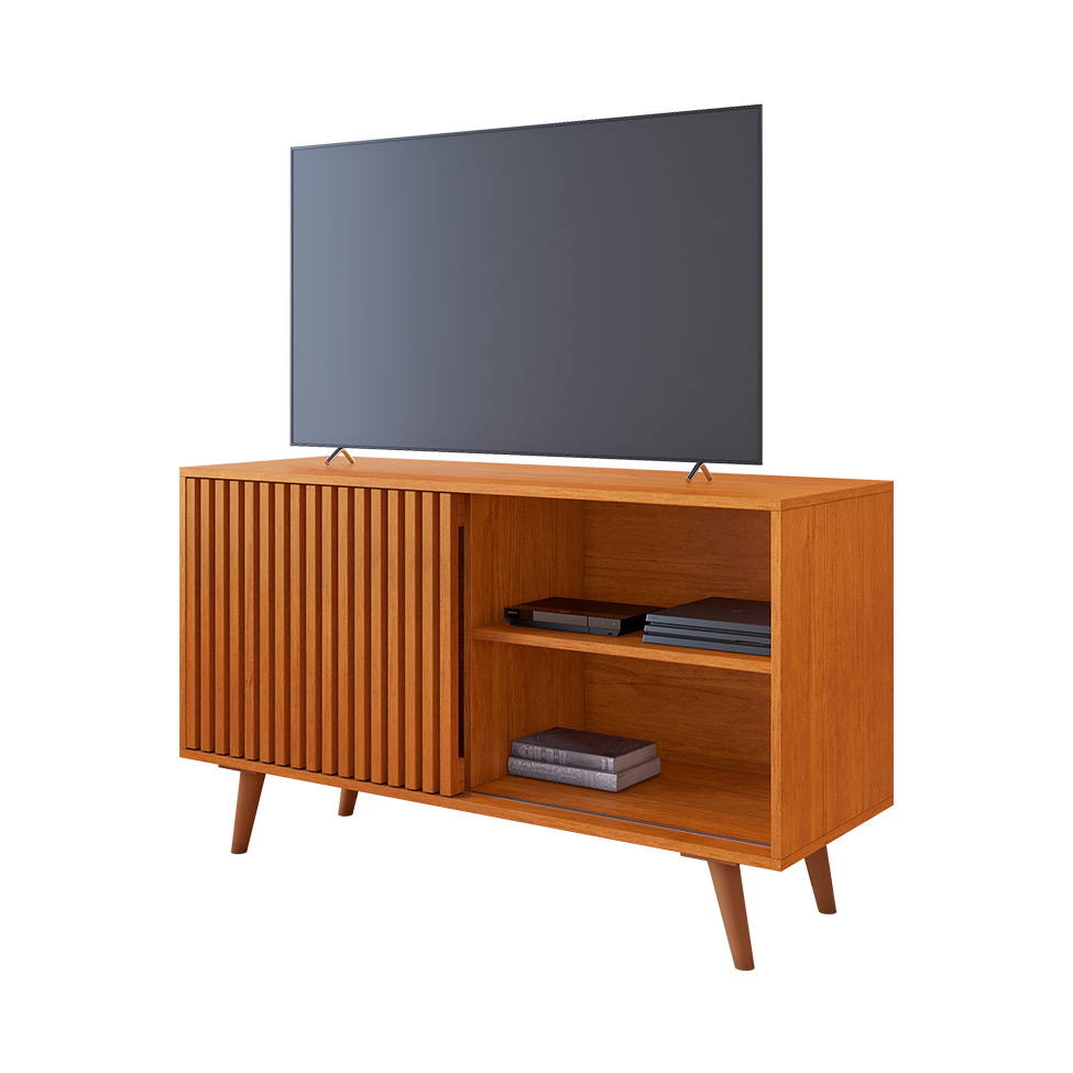 Rack para TV até 43 Polegadas Carinho 1 PT Cinamomo