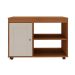 Rack para TV até 47 Polegadas Sampa 1 PT Cinamomo e Off White 91 cm
