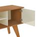 Rack para TV até 50 Polegadas Frank 1 PT Cinamomo e Off White
