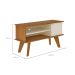 Rack para TV até 50 Polegadas Frank 1 PT Cinamomo e Off White