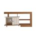 Rack para TV até 50 Polegadas Royal 1 PT Cinamomo e Off White