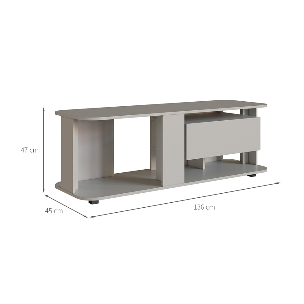 Rack para TV até 55 Polegadas Grace com LED 1 GV Arenas
