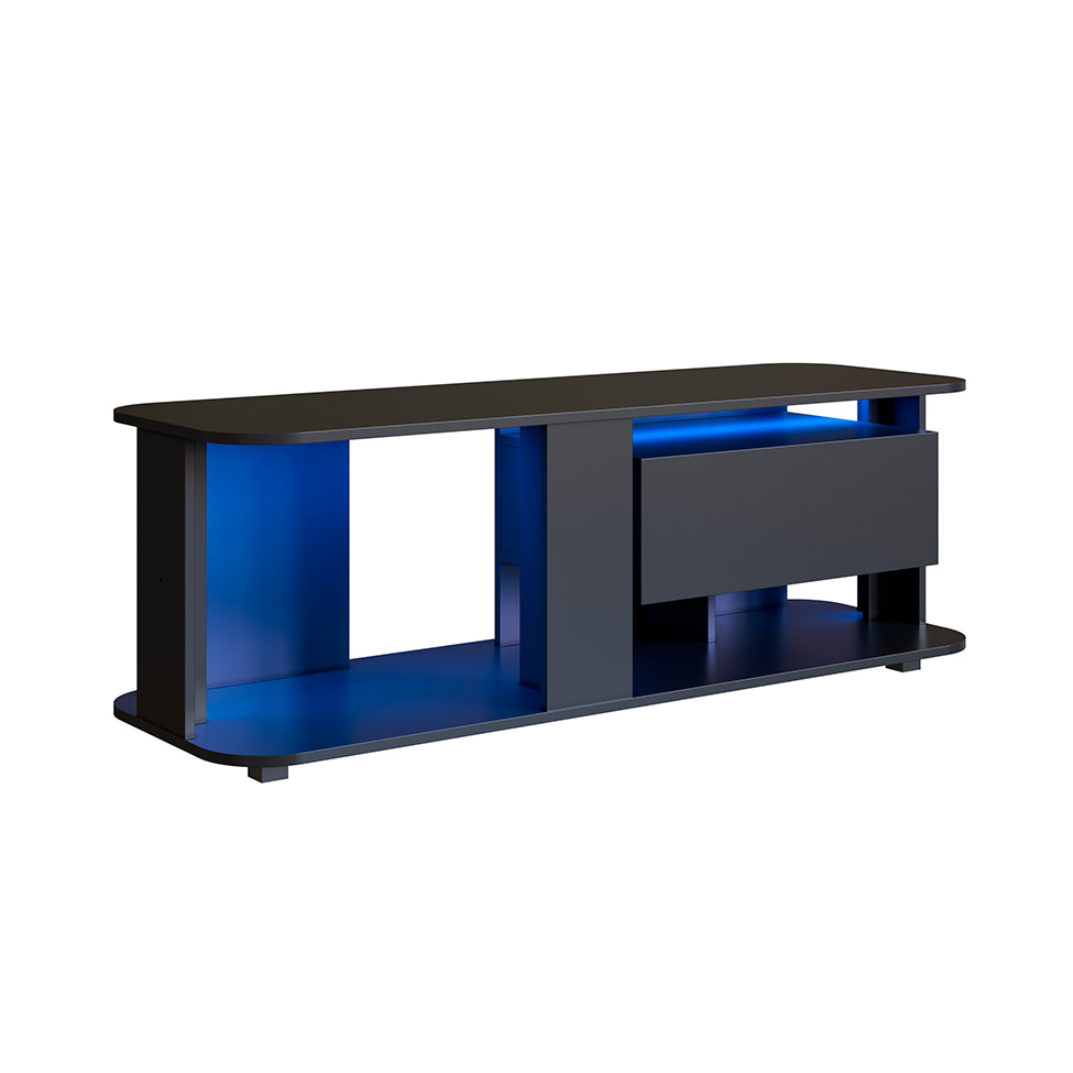 Rack para TV até 55 Polegadas Grace com LED 1 GV Preto