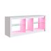 Rack para TV até 55 Polegadas com LED Leo Branco 136 cm