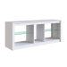 Rack para TV até 55 Polegadas com LED Leo Branco 136 cm