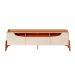 Rack para TV até 60 Polegadas Studio 2 PT 1 GV Off White e Nature 184 cm