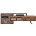 Rack para TV até 60 Polegadas Sunset 2 PT Mel e Fendi 180 cm