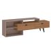Rack para TV até 60 Polegadas Sunset 2 PT Mel e Fendi 180 cm