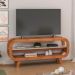 Rack para TV até 60 Polegadas Theo Cinamomo e Off White 133 cm