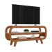 Rack para TV até 60 Polegadas Theo Cinamomo e Off White 133 cm