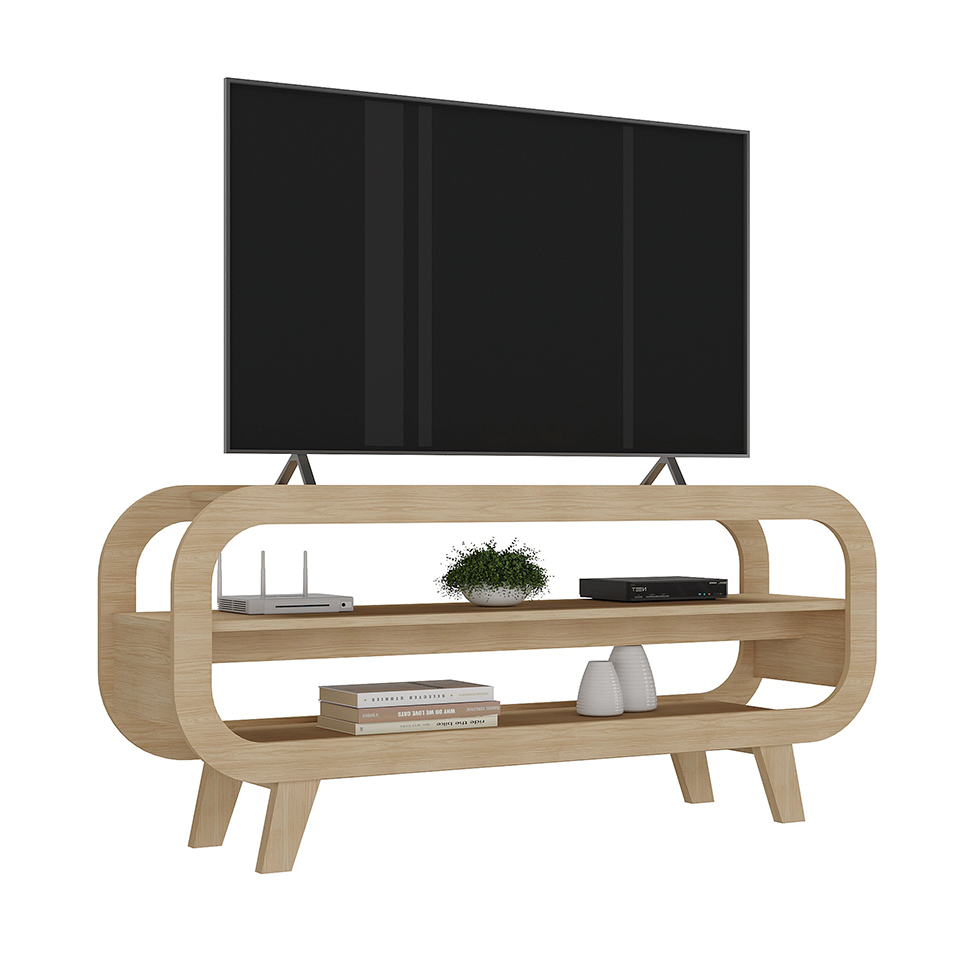 Rack para TV até 60 Polegadas Theo Naturale 133 cm