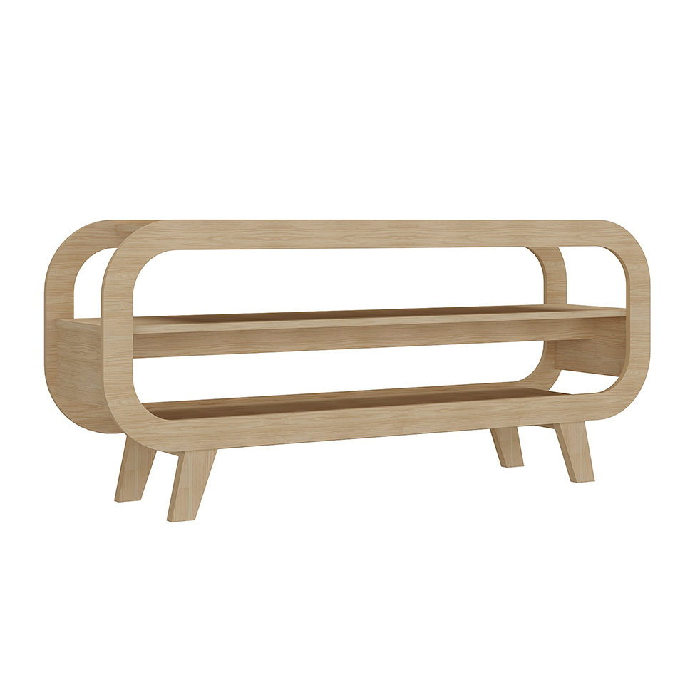 Rack para TV até 60 Polegadas Theo Naturale 133 cm