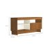 Rack para TV até 65 Polegadas City 1 PT Cinamomo e Off White