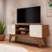 Rack para TV até 65 Polegadas Duetto Cinamomo e Off White