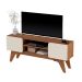 Rack para TV até 65 Polegadas Duetto Cinamomo e Off White