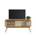 Rack para TV até 65 Polegadas Frizz 2 Portas Cumaru e Opala 150 cm