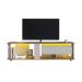 Rack para TV até 65 Polegadas Grace com LED 1 GV Arenas e Mel