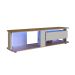 Rack para TV até 65 Polegadas Grace com LED 1 GV Arenas e Mel