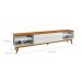 Rack para TV até 65 Polegadas Limit 2 GV Branco e Nature 181 cm