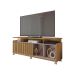 Rack para TV até 65 Polegadas Oasis 1 PT Mel e Cacao 160 cm