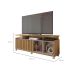 Rack para TV até 65 Polegadas Oasis 1 PT Mel e Cacao 160 cm