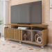 Rack para TV até 65 Polegadas Oasis 1 PT Mel e Cacao 160 cm