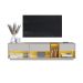 Rack para TV até 65 Polegadas Violet com LED 3 GV Arenas e Mel
