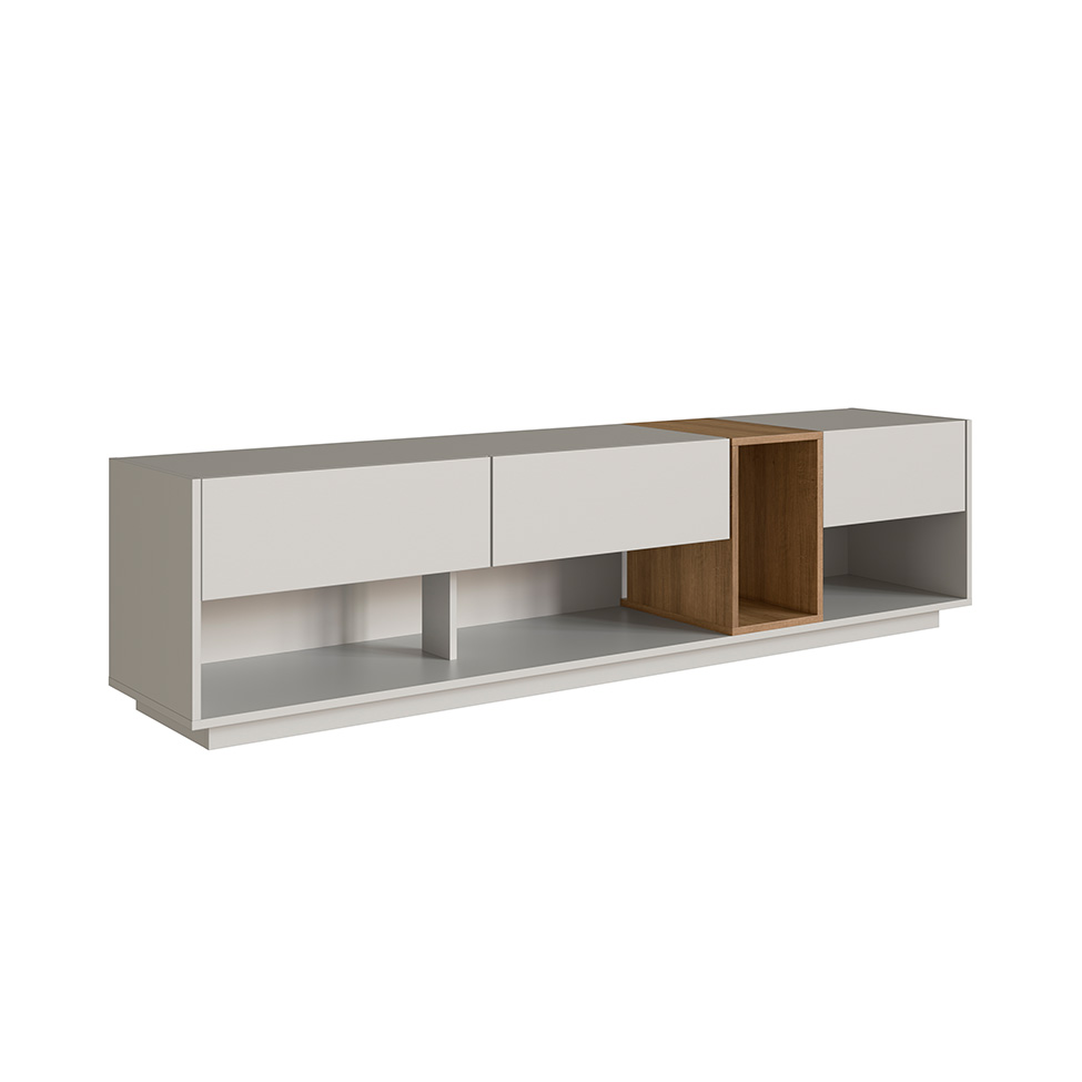 Rack para TV até 65 Polegadas Violet com LED 3 GV Arenas e Mel