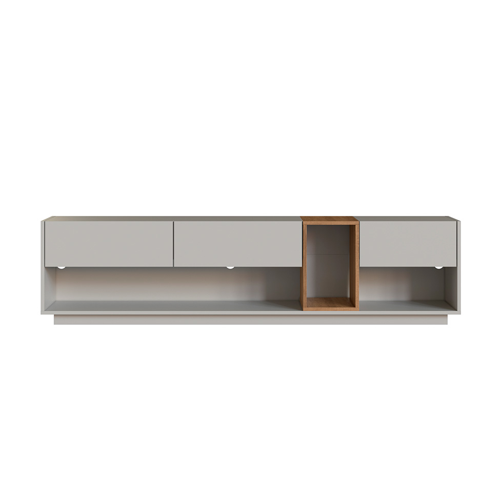 Rack para TV até 65 Polegadas Violet com LED 3 GV Arenas e Mel