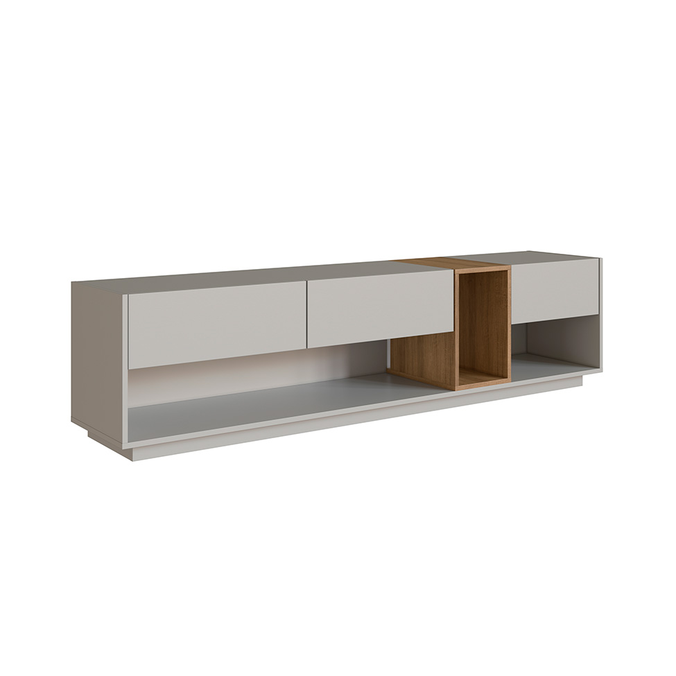 Rack para TV até 65 Polegadas Violet com LED 3 GV Arenas e Mel
