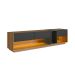 Rack para TV até 65 Polegadas Violet com LED 3 GV Mel e Grafite