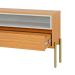 Rack para TV até 70 Polegadas Melin 100% MDF 3 Gavetas Freijó e Off White