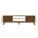 Rack para TV até 75 Polegadas Charlotte 2 PT Cinamomo e Off White