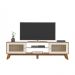 Rack para TV até 75 Polegadas Charlotte 2 PT Cinamomo e Off White