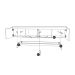 Rack para TV até 75 Polegadas Flynt 3 PT Preto e Natural 219 cm