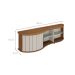 Rack para TV até 75 Polegadas Magnum Flex 1 PT Cinamomo e Off White