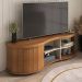 Rack para TV até 75 Polegadas Magnum Flex 1 PT Cinamomo e Off White