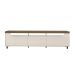 Rack para TV até 75 Polegadas Mercury 2 PT 1 GV Off White e Pinho 200 cm