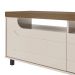 Rack para TV até 75 Polegadas Mercury 2 PT 1 GV Off White e Pinho 200 cm