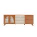 Rack para TV até 75 Polegadas Murano Cinamomo e Off White